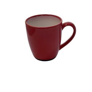 Sango Nova Retro Red  Coffee Mug #4931 Tea Cocoa Cup‎ Cherry Red Modern Table